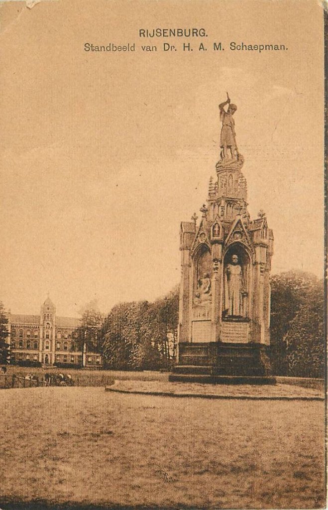 388-382-029 Driebergen-Rijsenburg Standbeeld Dr Schaepman, Verzenden, Voor 1920, Utrecht