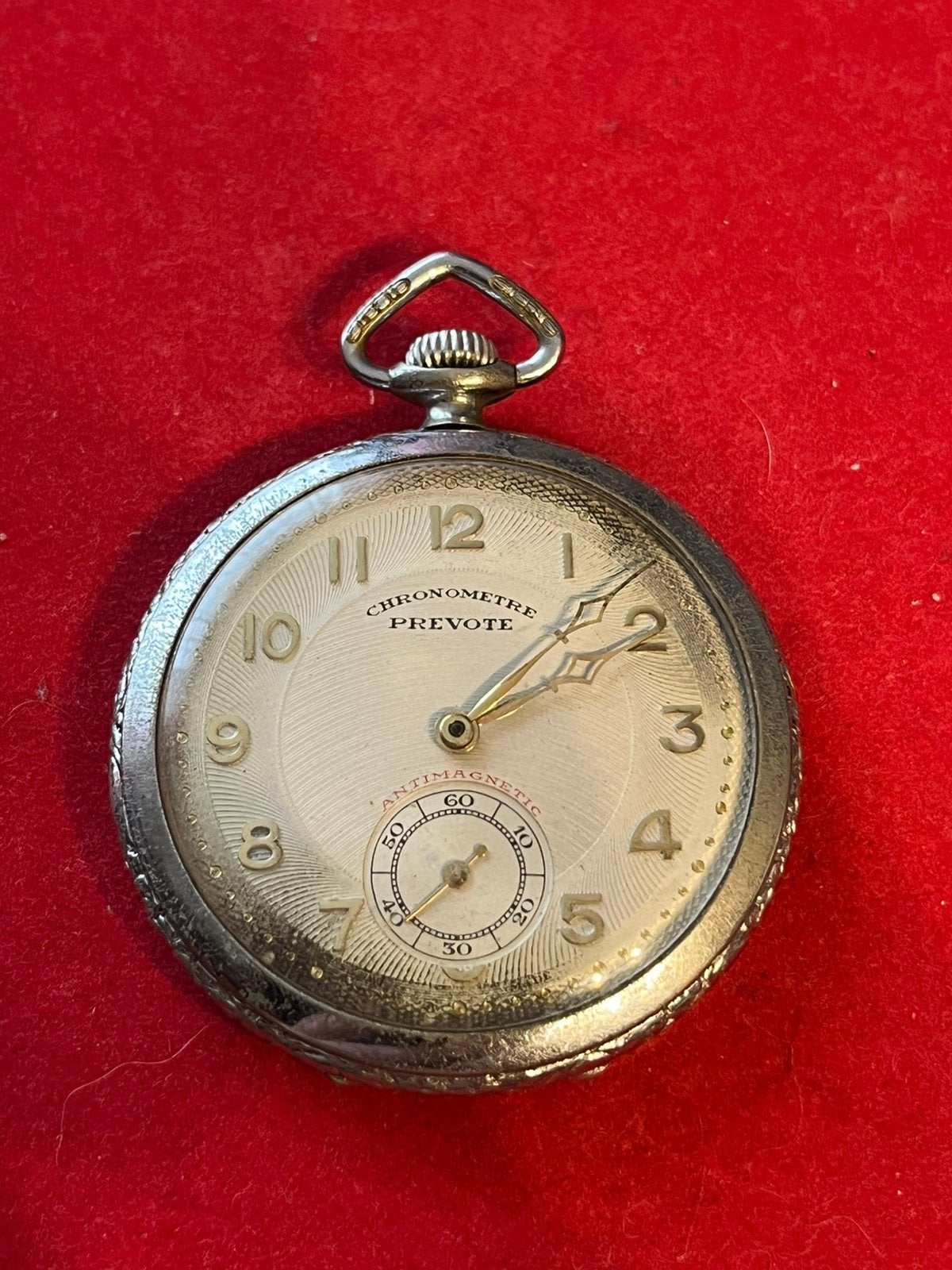 Chronometre Prevote, Ophalen of Verzenden, Staal, Overige merken, 1960 of later
