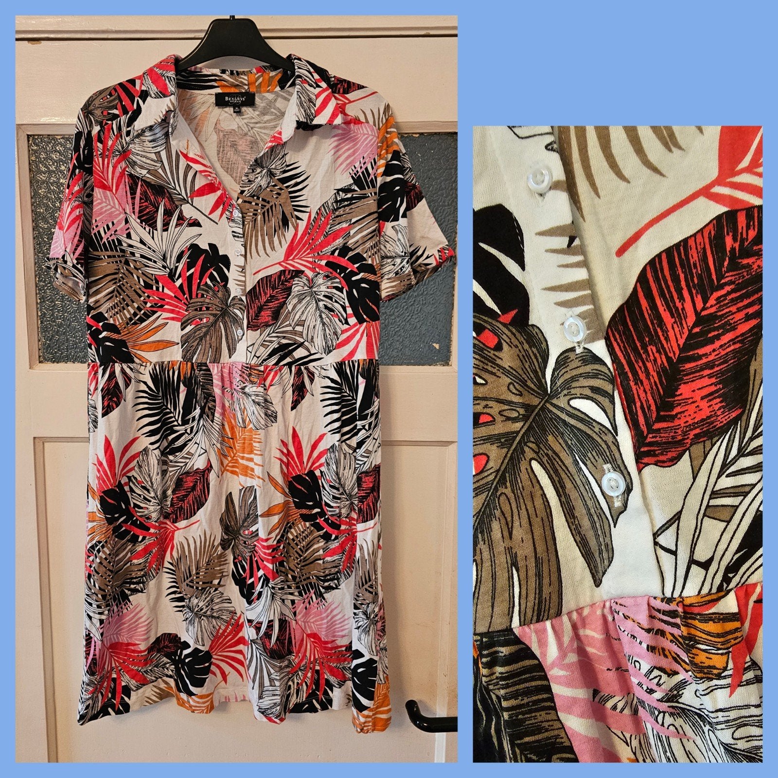 Bexleys woman jurk mt M in zeer goede staat., Kleding | Dames, Ophalen of Verzenden, Zo goed als nieuw, Maat 38/40 (M)