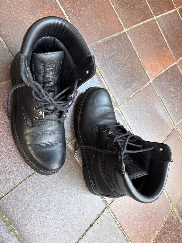 Panama Jack leren boots zwart, maat 41 - Zo goed als nieuw, Ophalen of Verzenden, Zo goed als nieuw, Schoenen