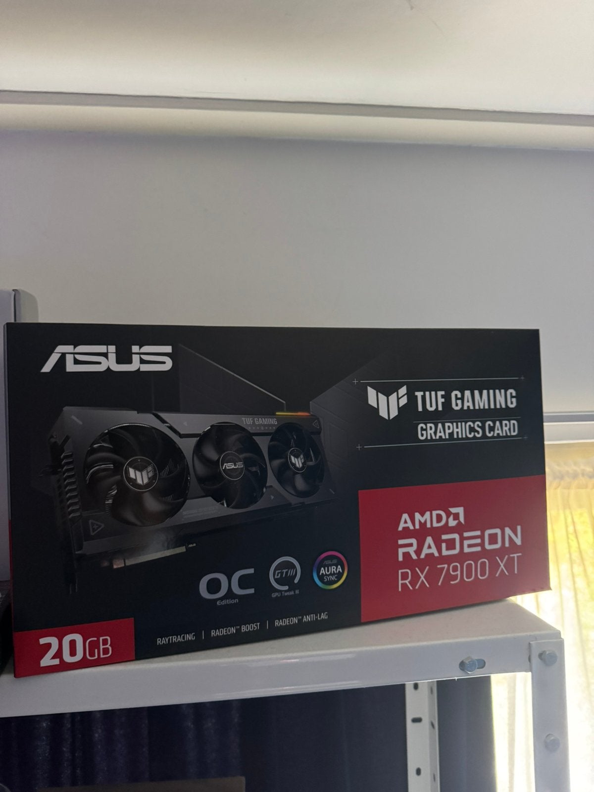 Amd radeon 7900 xt 20g OC Tuff, Computers en Software, Videokaarten, Zo goed als nieuw, AMD, PCI-Express 4.0, GDDR6, HDMI, DisplayPort
