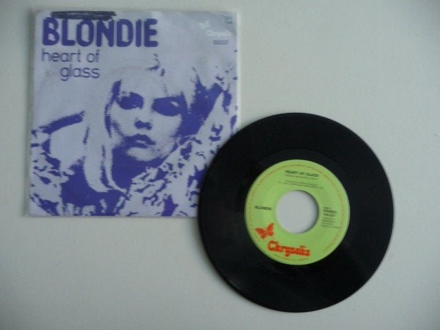 single BLONDIE - HEART OF GLASS - Chrysalis Records, 1979, Gebruikt, 7 inch, Ophalen of Verzenden, Pop
