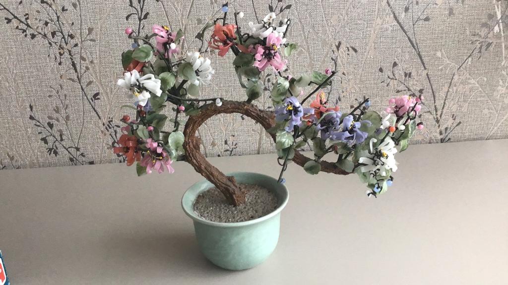 Leuk boompje uit een oosterse winkel, Verzamelen, Poppenhuizen en Toebehoren, Ophalen, Zo goed als nieuw, Poppenhuis