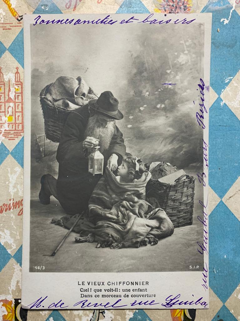 1903 Le vieux chiffonnier - De oude voddenman (RR), Ophalen of Verzenden, Voor 1920, Gelopen, Kinderen