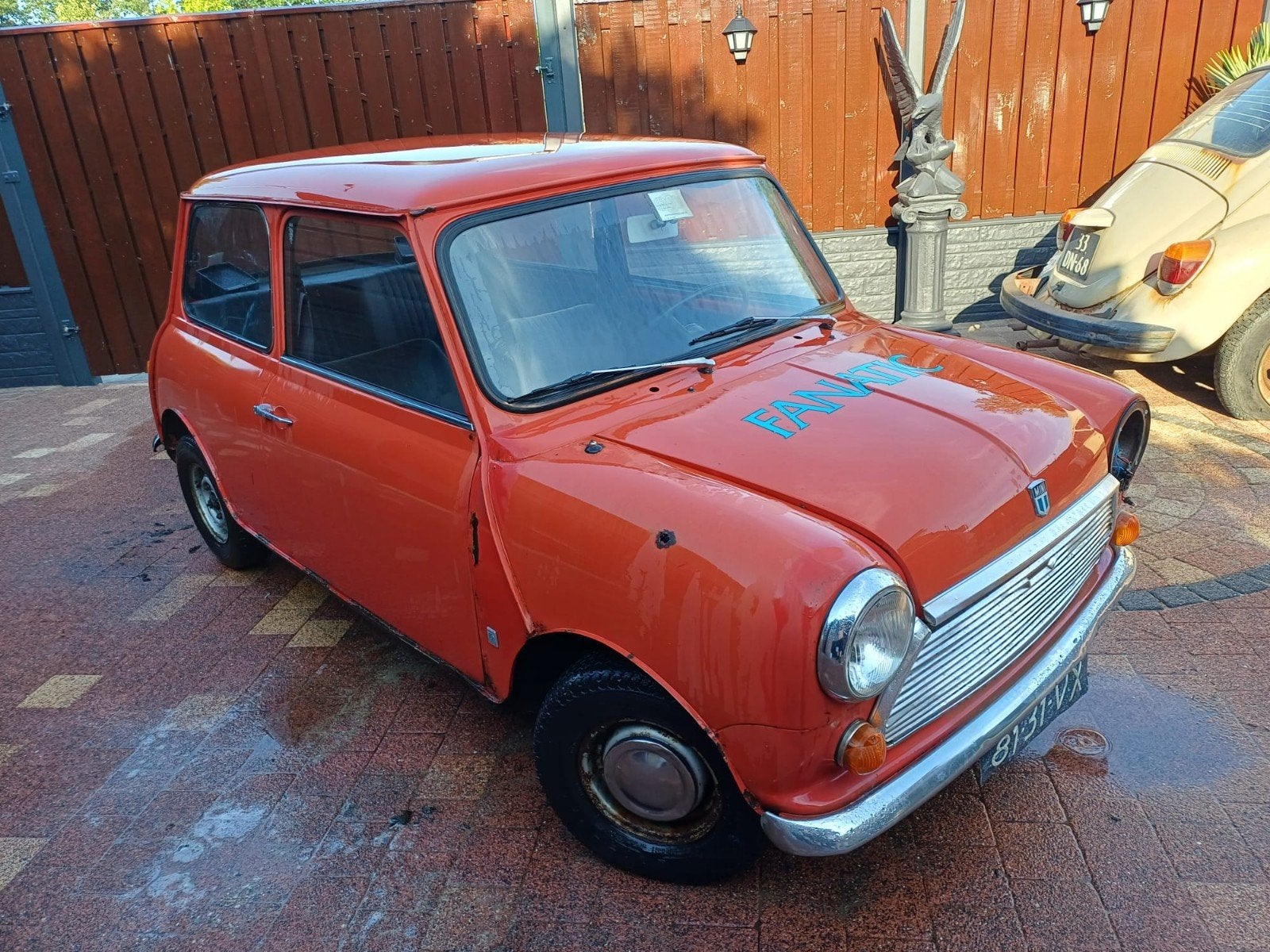 austin mini 1000, Ophalen