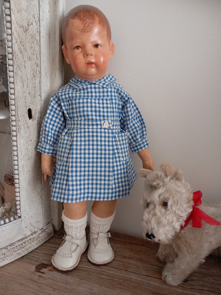 Vintage poppenjurkje jaren 50., Ophalen, Zo goed als nieuw, Kleertjes