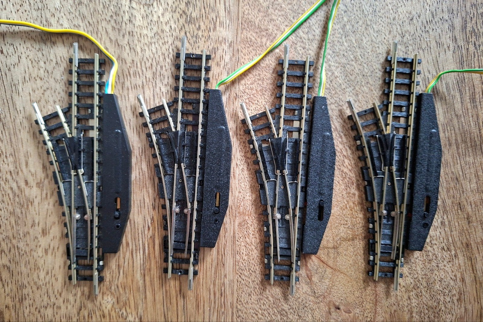 Minitrix wissels met elektrische aandrijving, Gebruikt, Gelijkstroom, Trix, Rails