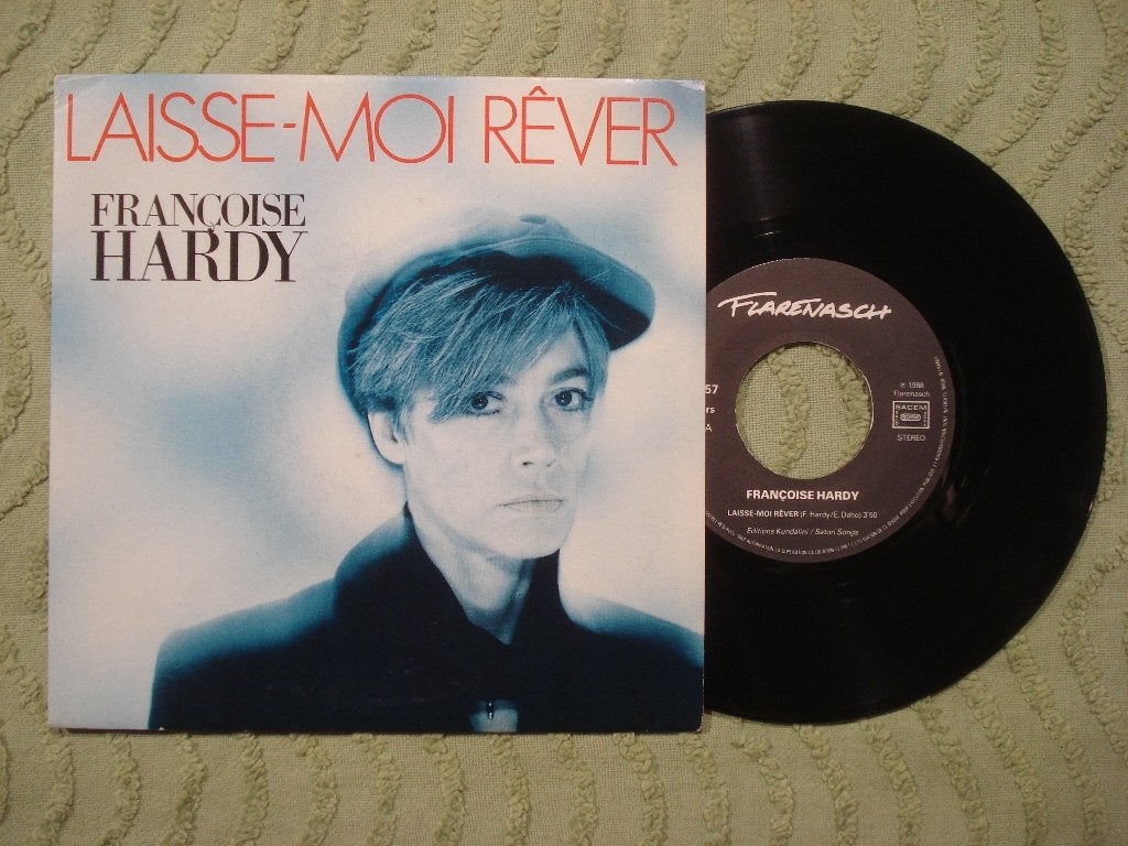 Françoise Hardy 7" Vinyl Single: ‘Laisse-moi rêver ’ (Fr), Ophalen of Verzenden, Zo goed als nieuw, 7 inch, Pop