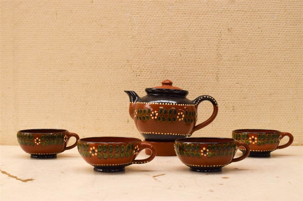 7 delig schneider Marburg koffie servies 45712, Gebruikt, Ophalen of Verzenden, Bord(en), Overige stijlen
