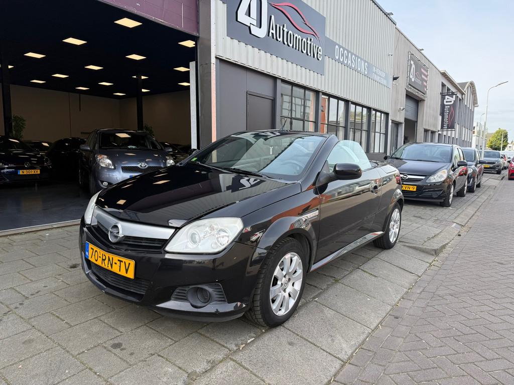 Opel Tigra TwinTop 1.8-16V Cosmo, Auto's, Opel, 125 pk, Gebruikt, 4 cilinders, Zwart