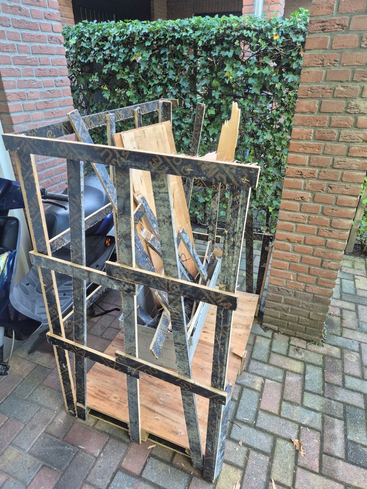 gratis brandhout, Minder dan 3 m³, Ophalen