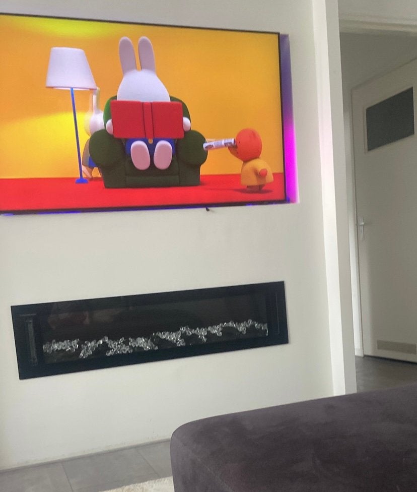 Sfeerhaard, Huis en Inrichting, Ophalen, Zo goed als nieuw, Vrijstaande haard, Elektrische haard