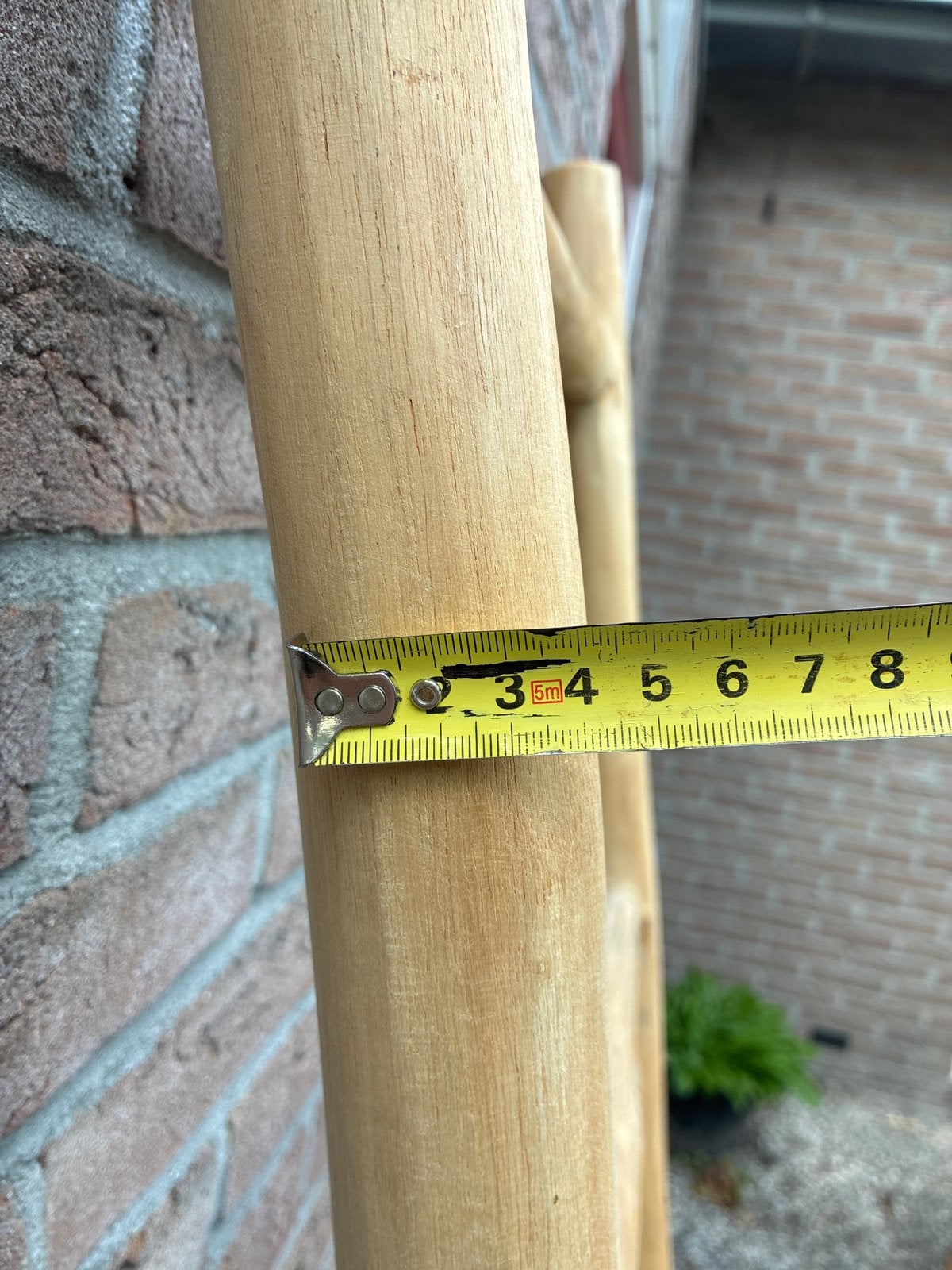 Foto 6 van Decoratieve houten ladder - 180 cm hoog