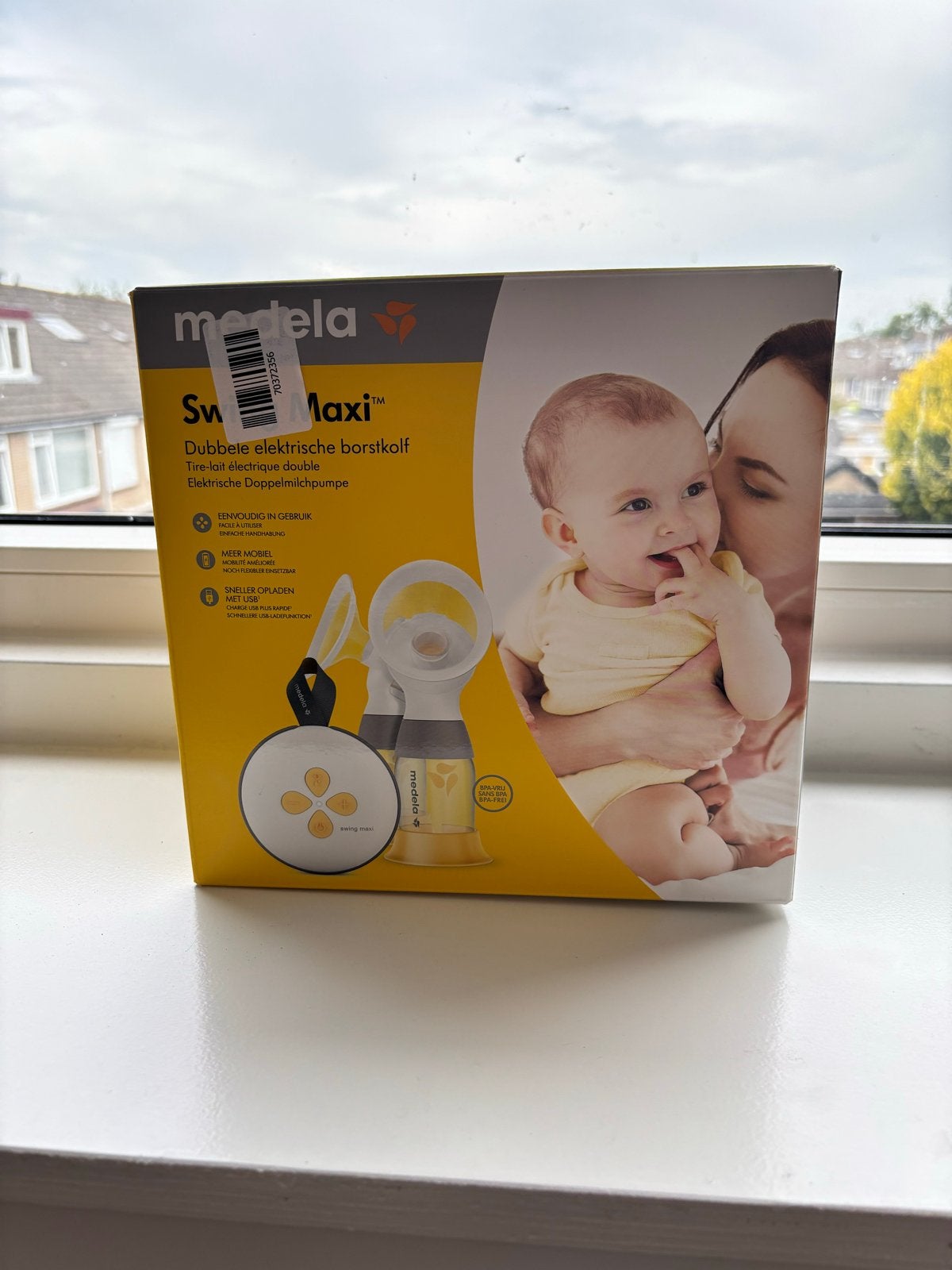 Medela Swing Maxi Dubbele Elektrische Borstkolf, Ophalen, Dubbelzijdig, Medela, Nieuw