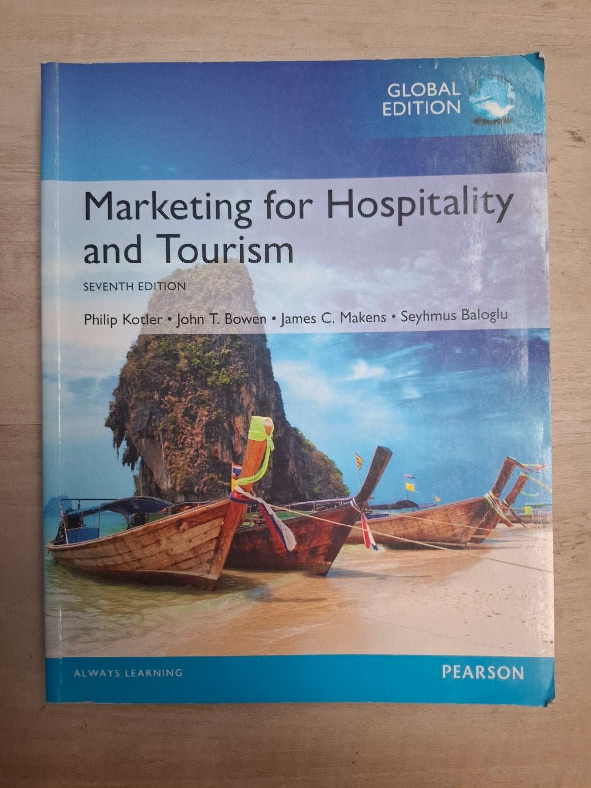 Marketing for Hospitality and Tourism - Global Edition, Gamma, HBO, Ophalen of Verzenden, Philip Kotler, John T. Bowen, James C. Makens, Seyhmus Baloglu