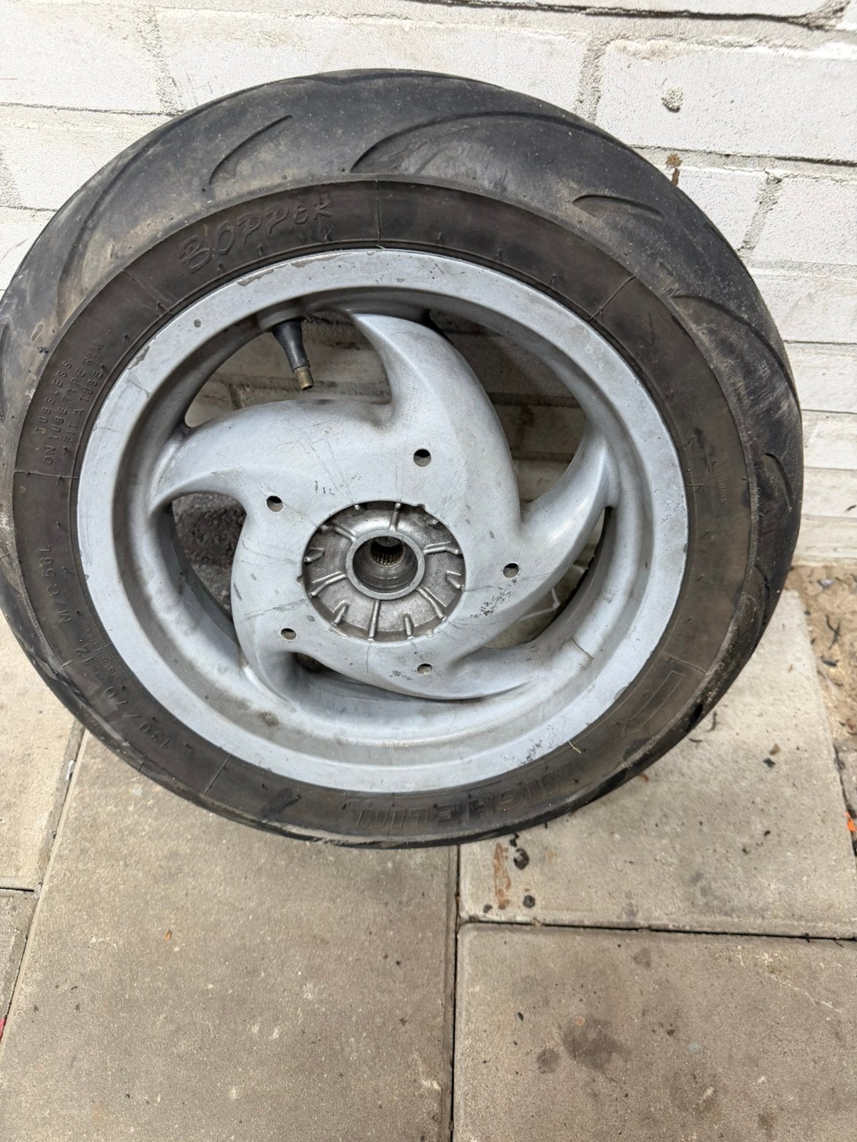 Gilera runner achtervelg trommel, Fietsen en Brommers, Brommeronderdelen | Scooters, Ophalen of Verzenden, Zo goed als nieuw, Overige typen