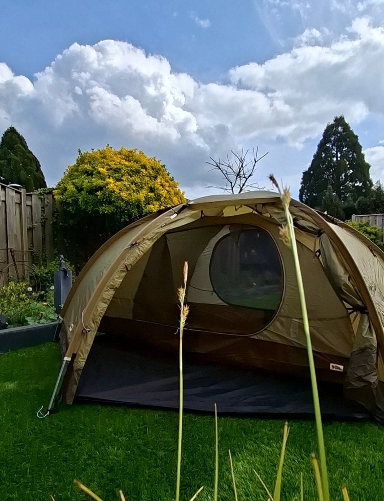 Fjalraven Abisko Dome koepeltent + footprint 2 pers, Ophalen of Verzenden, Nieuw, Tot en met 2