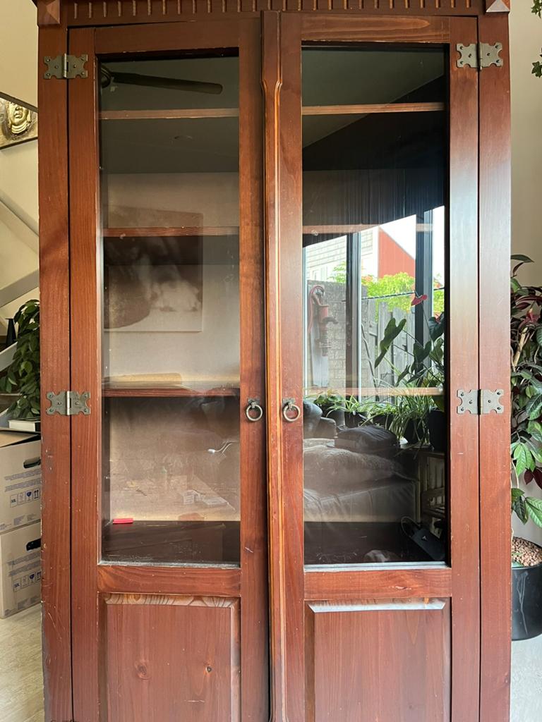 Buffet kast, Ophalen, Gebruikt, 100 tot 150 cm, Kersenhout