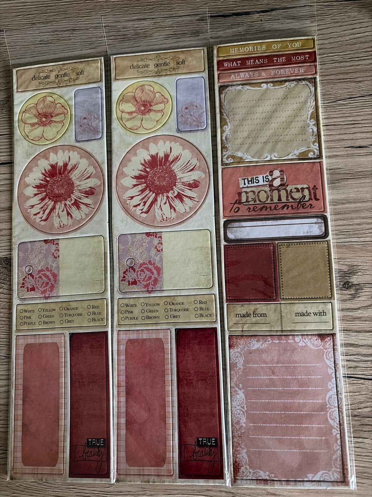 Scrapbook Embellishments - Laundry Line - Nieuw, Hobby en Vrije tijd, Scrapbooking, Ophalen of Verzenden, Nieuw, Papier of Karton