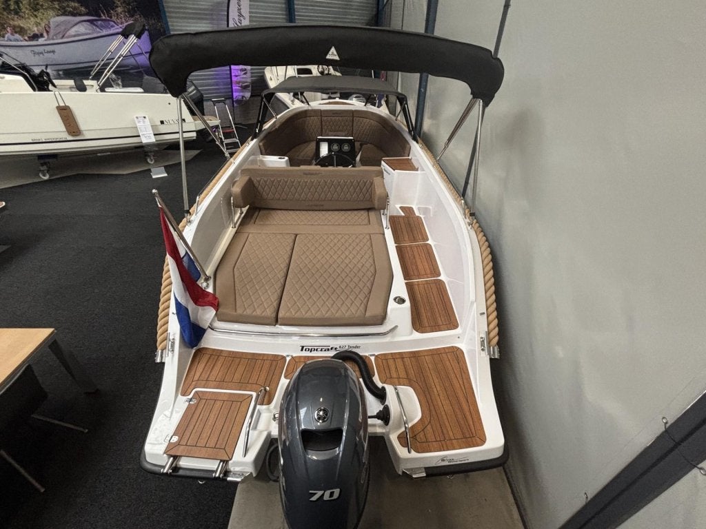 Vaarklaar! Topcraft 627 Tender met Yamaha 70 pk, Overige typen, Topcraft, 70 pk, 6 m