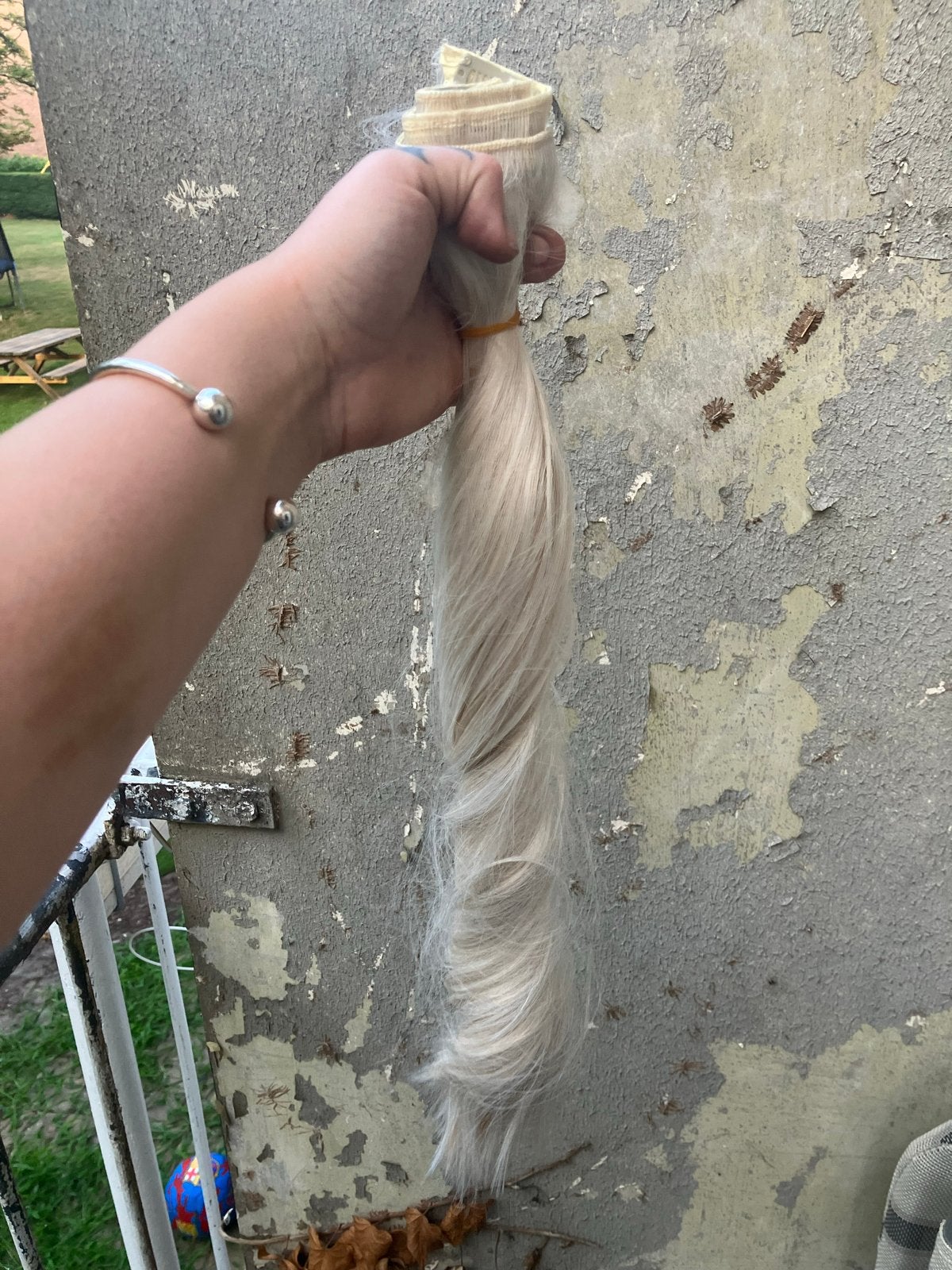 Blonde Extensions, Verzenden, Nieuw, Pruik of Haarverlenging