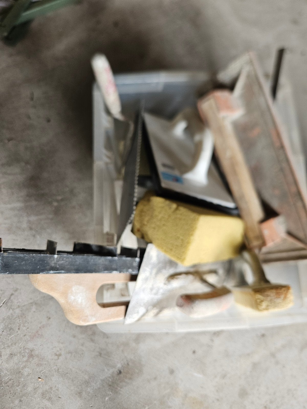 Diverse set van pleister- en metselgereedschap, Ophalen of Verzenden, Gebruikt, Overige typen