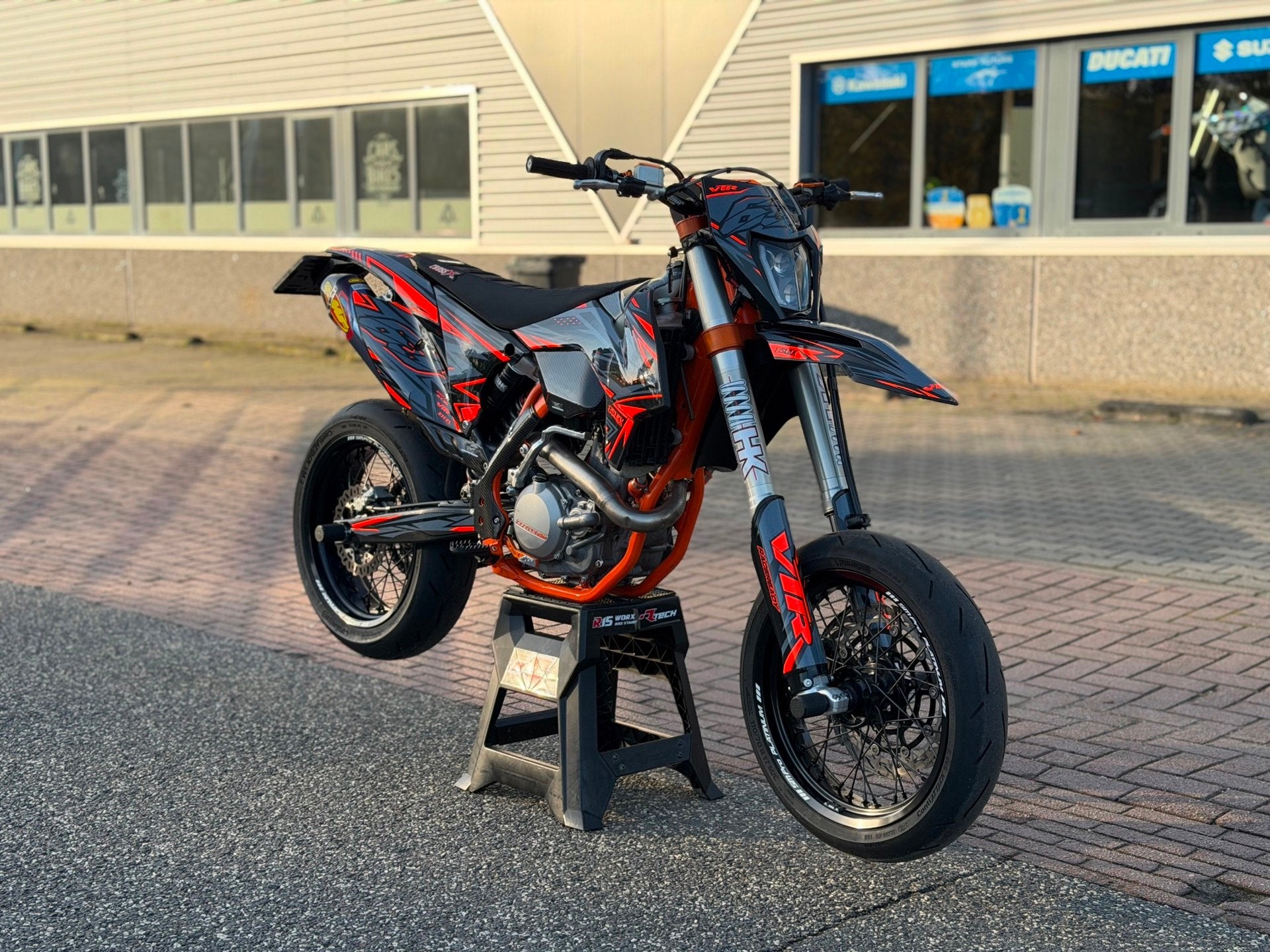 KTM 500 EXC Supermoto Supermotard A2 rijbewijs NIEUWSTAAT!, Motoren, Ktm, Magnofen
5555  mangofen, AT, 510 cc, Handgeschakeld