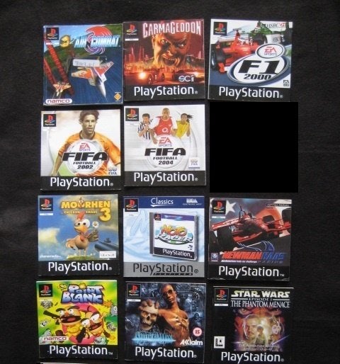 PS1 Playstation 1 boekjes, Spelcomputers en Games, Overige genres, 1 speler, Ophalen of Verzenden, Zo goed als nieuw