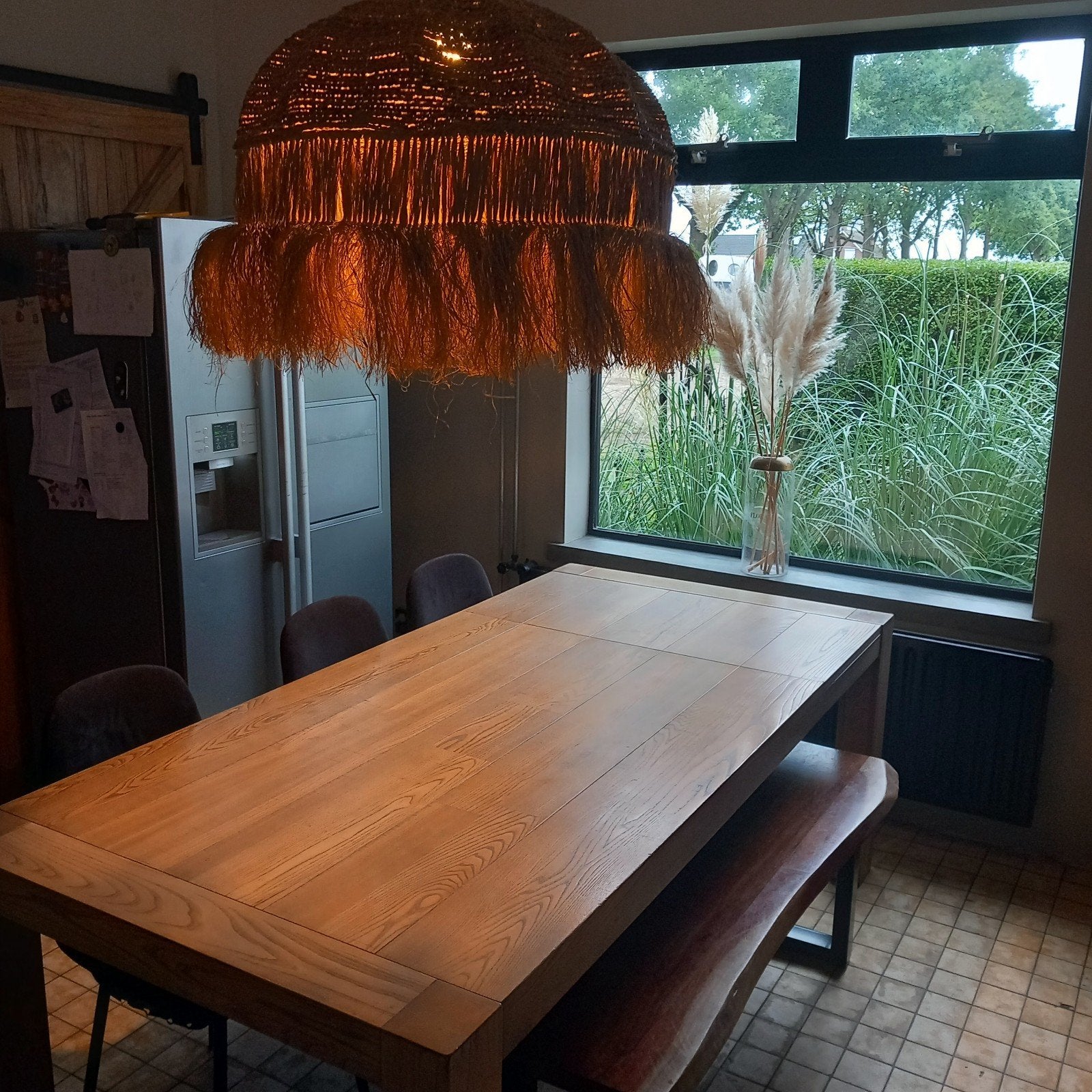 Eetkamer tafel, Ophalen, Rechthoekig, 200 cm of meer, 50 tot 100 cm