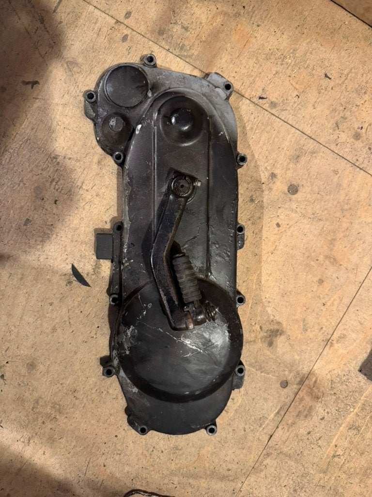 Vespa carterkap - Gebruikt maar functioneel, Ophalen of Verzenden, Gebruikt, Kap, Piaggio