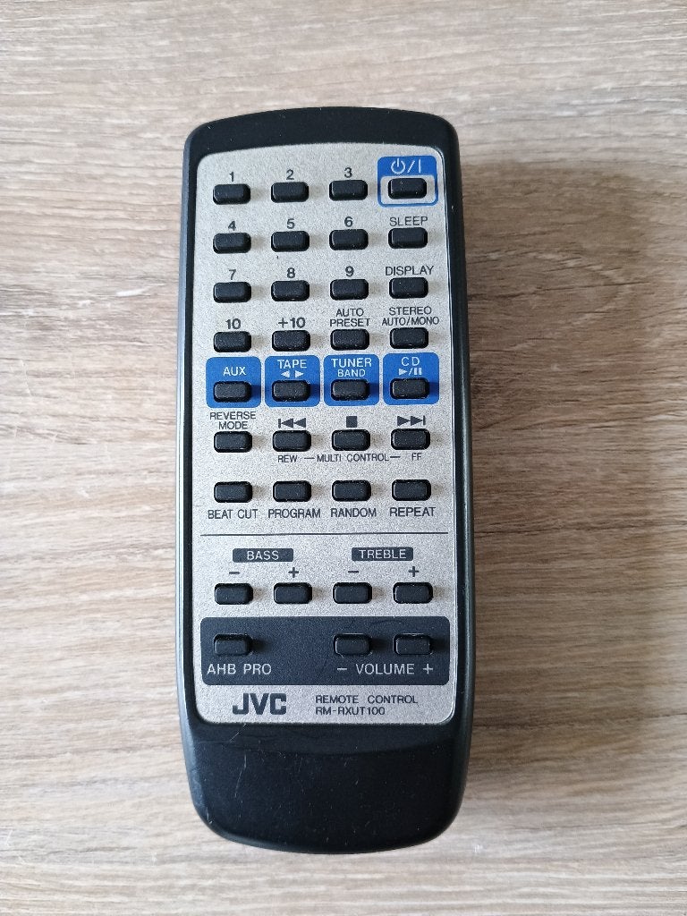 jvc rm-rxut100 nr2 afstandsbediening origineel rm rxut100, Ophalen of Verzenden, Gebruikt, Origineel
