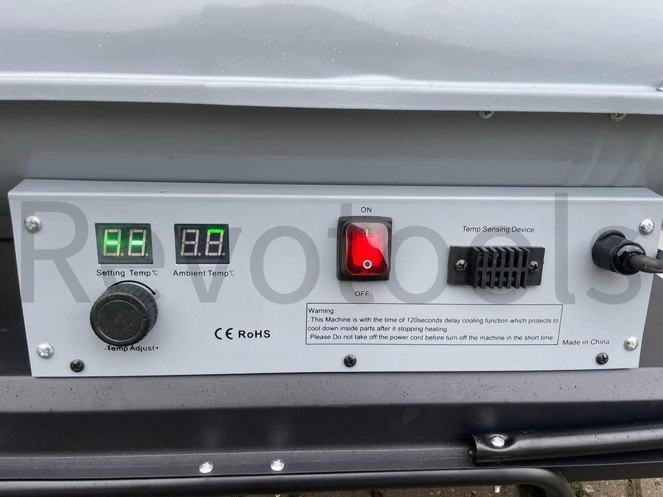 Nieuwe APEX diesel heteluchtkanon, 30 tot 80 cm, Sexmetelexenapex, Kachel, Ophalen of Verzenden