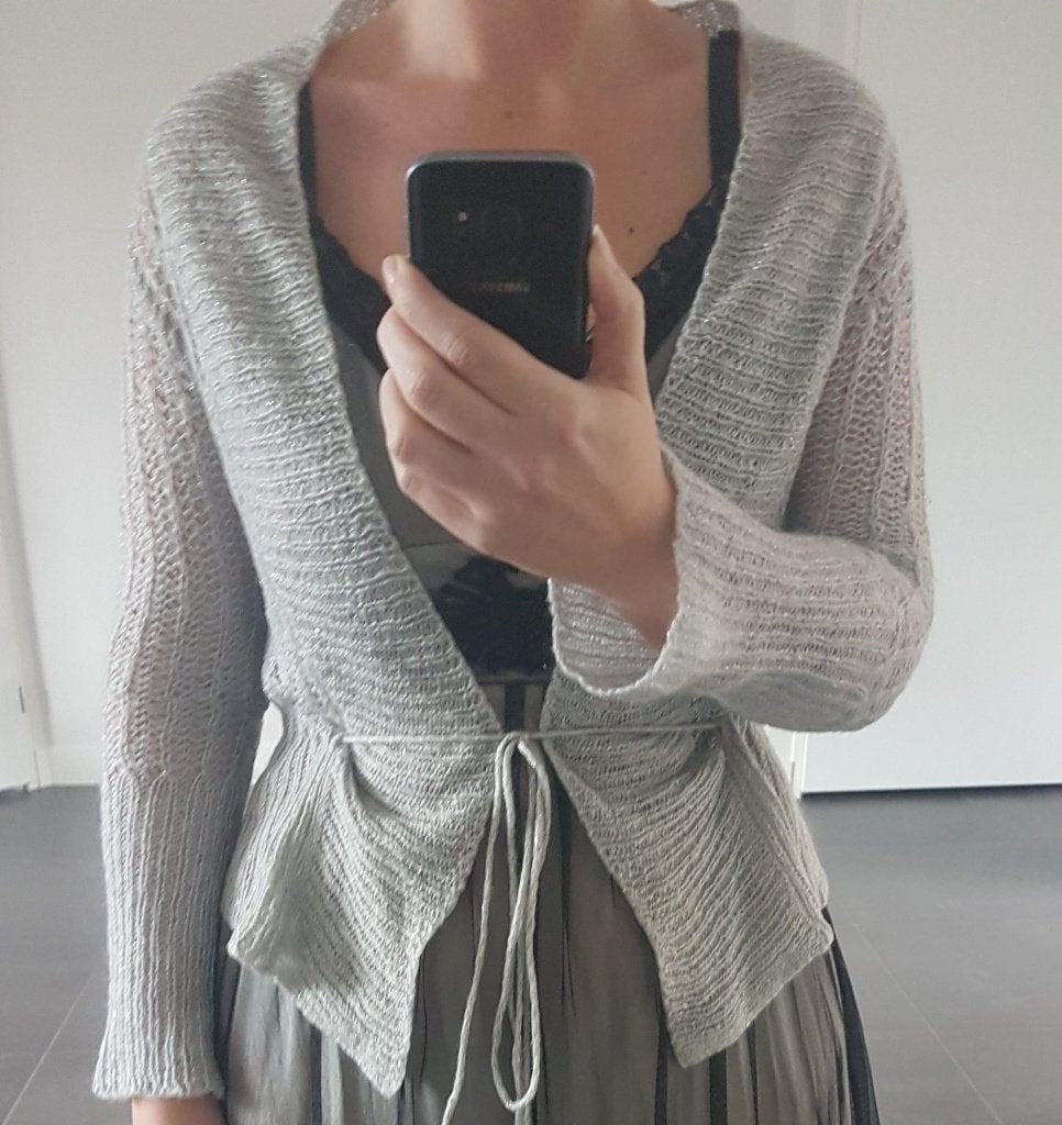 Vest Bolero Zilver M, Kleding | Dames, Maat 38/40 (M), Verzenden, Vero Moda, Nieuw