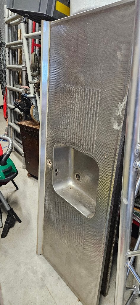 RVS KEUKEN BLADEN , 6 STUKS  GEBRUIKT €180, Ophalen, Zo goed als nieuw, Staal of Rvs, Overige typen