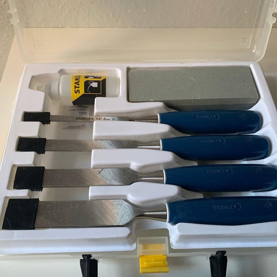 Stanley Woodworks Chisels: 6,12,18.25 mm, Ophalen of Verzenden, Zo goed als nieuw