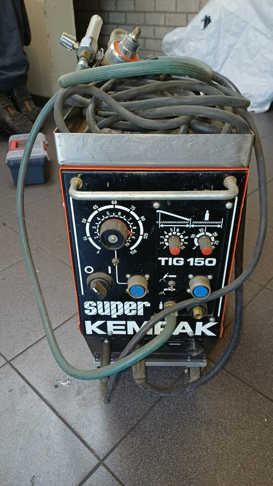 Kemppi Super Kempak TIG 150 Lasapparaat, Ophalen