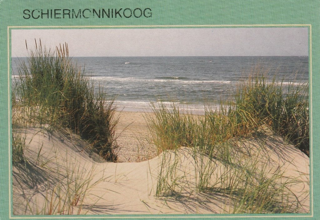 SCHIERMONNIKOOG Duin Strand Zee, Verzenden, 1980 tot heden, Gelopen, Waddeneilanden