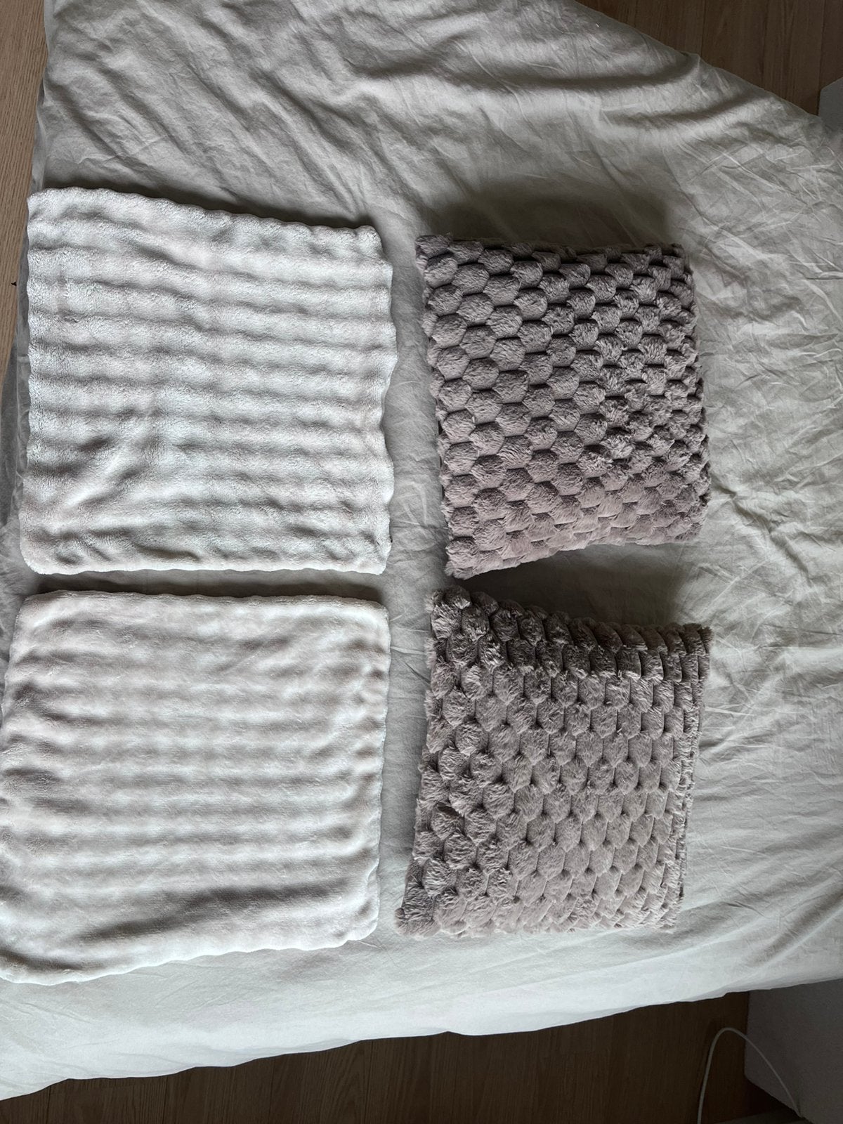Sierkussens bruin/ beige, Overige merken, Gebruikt, Bruin, Inclusief binnenkussen