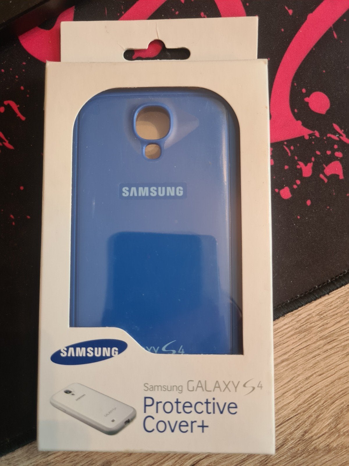 Originele Samsung Galaxy S4 Protective Cover+ Blauw, Ophalen of Verzenden, Nieuw, Galaxy S4, Hoesje of Tasje