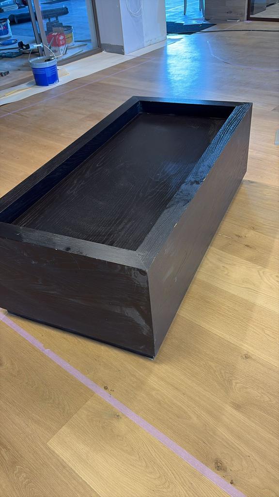 Salontafel eiken piet boon, Ophalen, 100 tot 150 cm, 50 tot 100 cm, Minder dan 50 cm