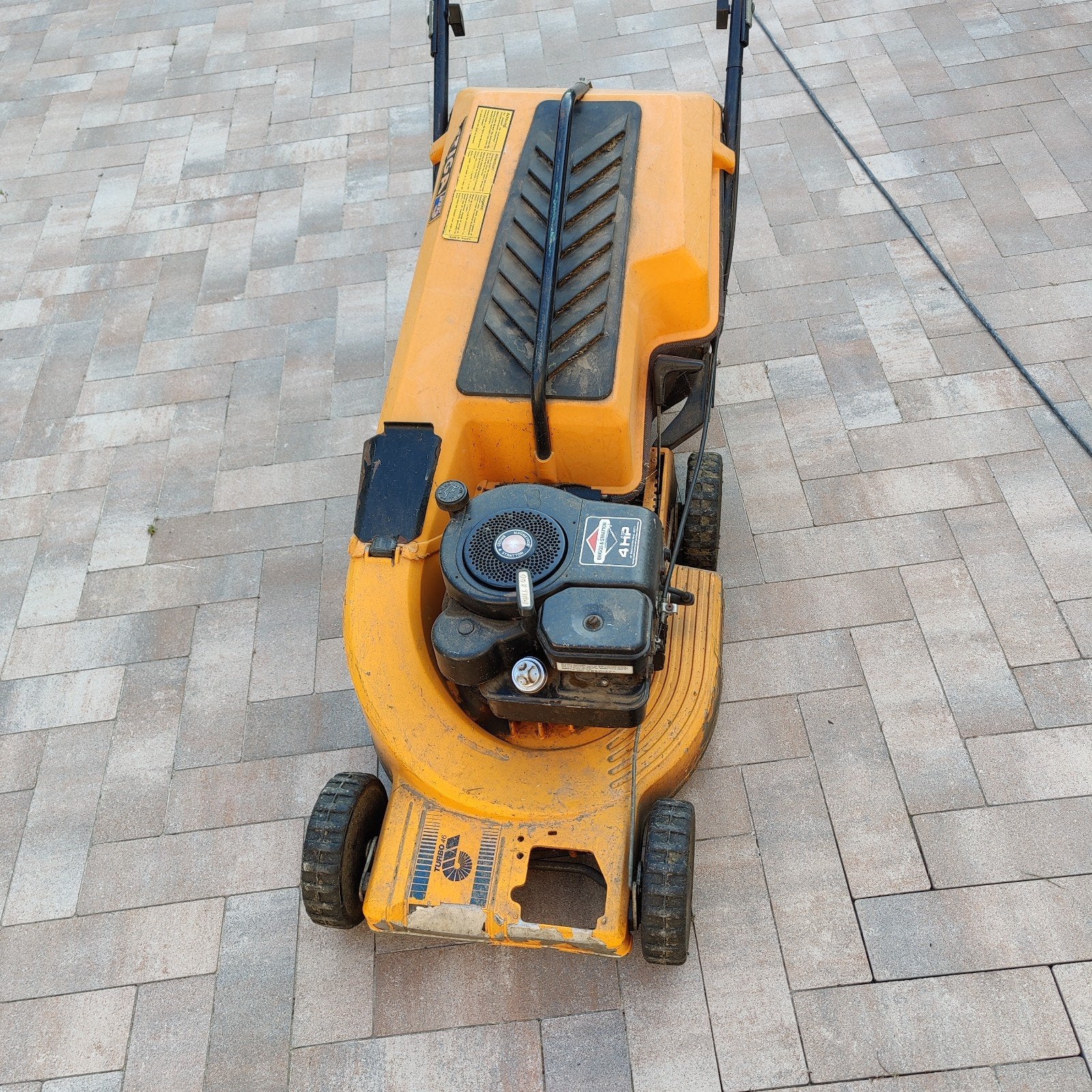 benzin grasmaaier, Ophalen, Gebruikt, 40 t/m 49 cm, Benzine-grasmaaier