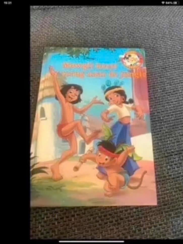 Mowgli keert terug naar de jungle - Disney Boek, Gelezen, Ophalen of Verzenden, Walt Disney Company, Nederland