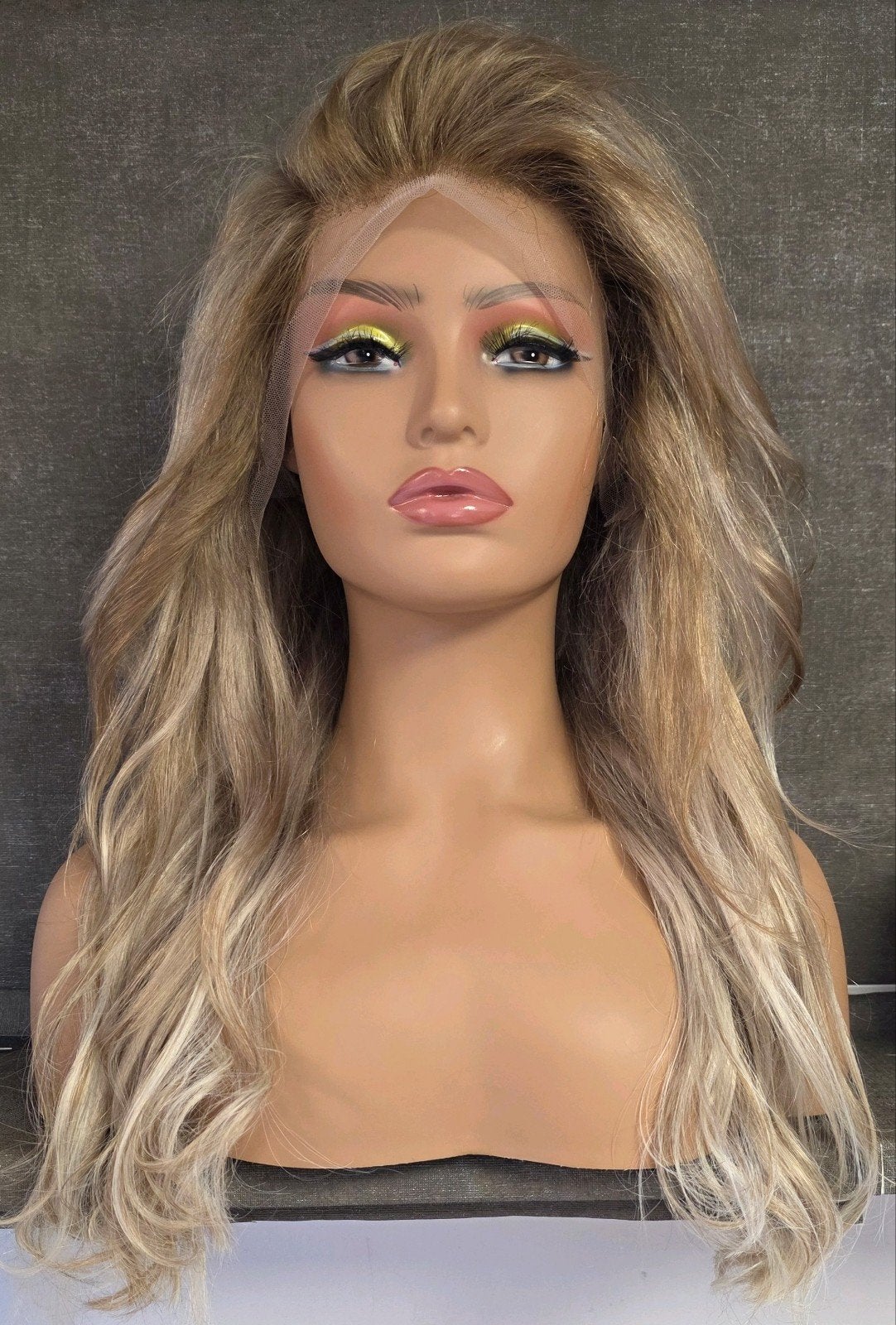 Lace wig echt haar, Sieraden, Tassen en Uiterlijk, Uiterlijk | Haarverzorging, Ophalen of Verzenden, Nieuw, Pruik of Haarverlenging