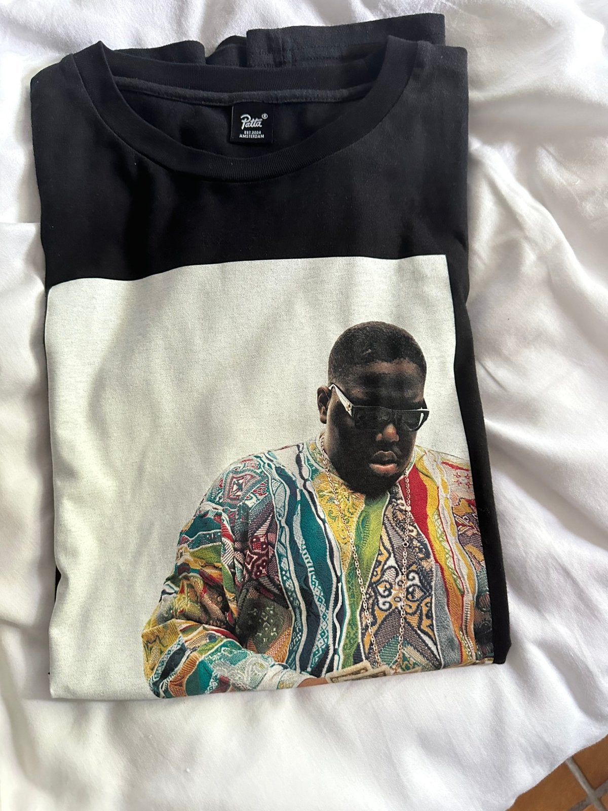 Patta XDana Lixenberg shirt M/ Notorious, Ophalen of Verzenden, Zo goed als nieuw, Maat 48/50 (M), Zwart