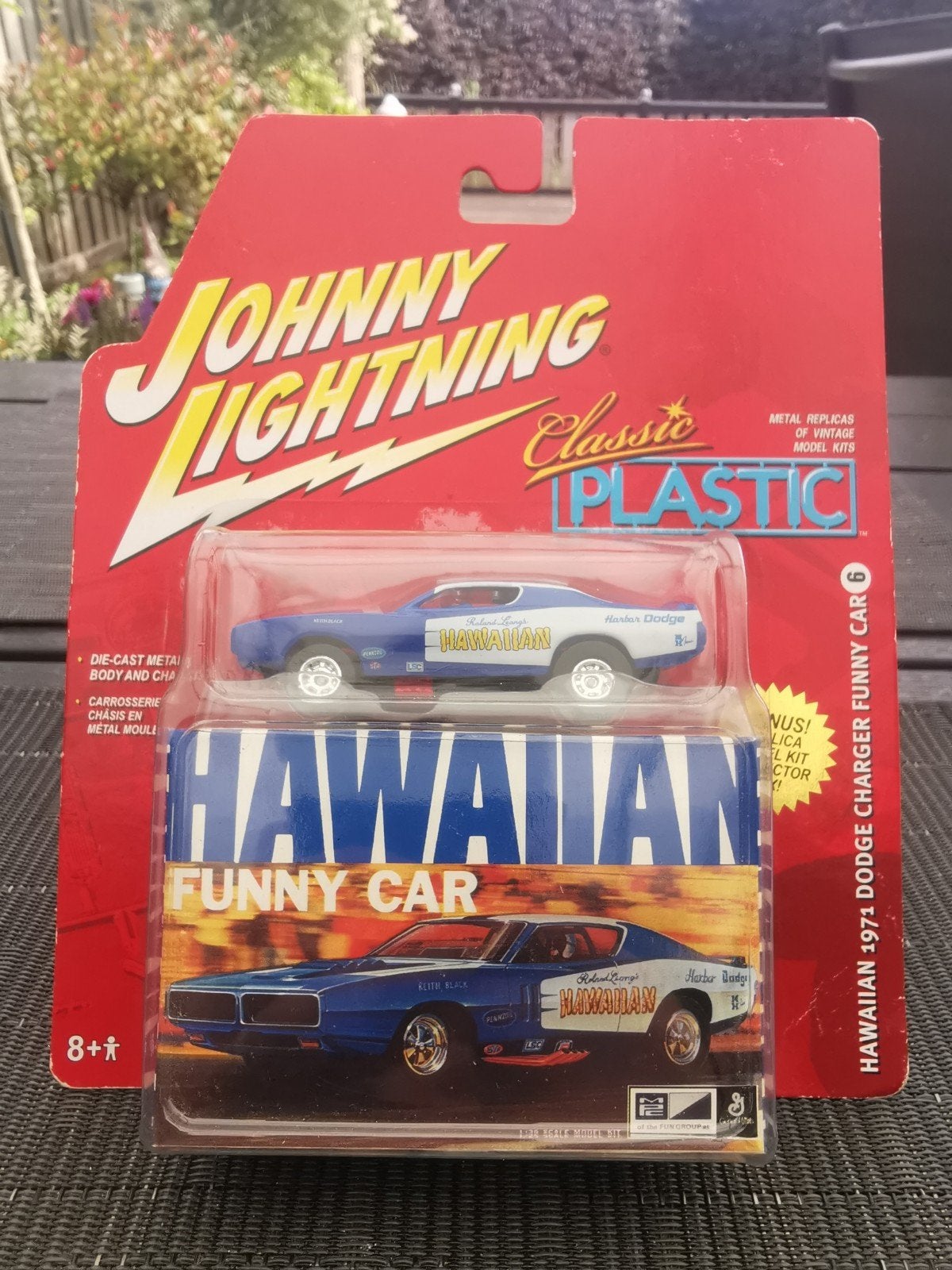 Johnny Lightning 1970 Dodge Charger Funny Car, Ophalen of Verzenden