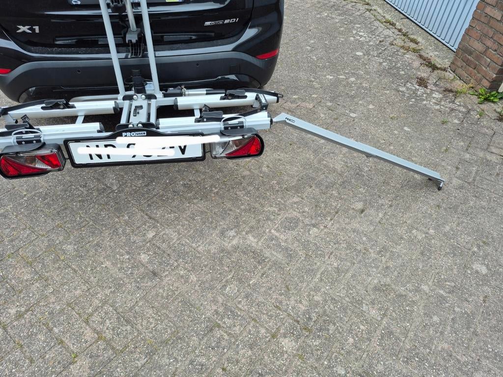 Pro user fietsendrager  in nieuw staat, Ophalen of Verzenden, Zo goed als nieuw, 2 fietsen, Trekhaakdrager