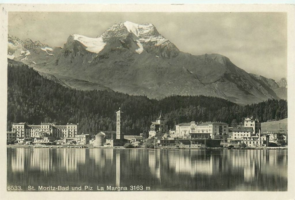 701-464-027 St Moritz, Verzamelen, Ophalen of Verzenden, Voor 1920, Overig Europa
