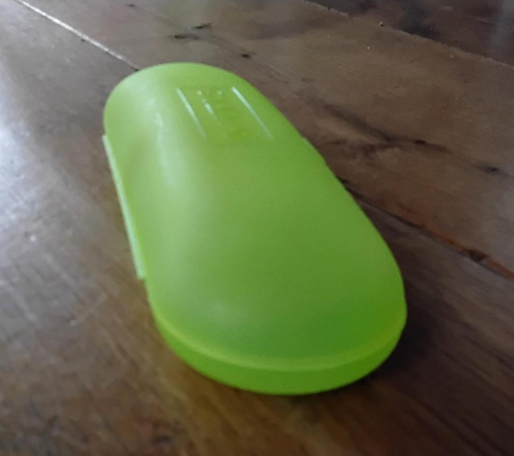 Kunststoffen (soort) etui - frisgroen, Ophalen of Verzenden, Gebruikt