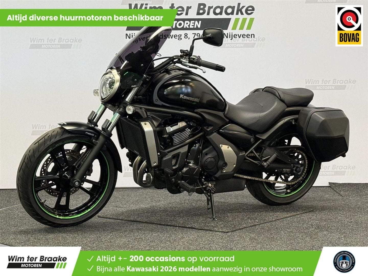 kawasaki Vulcan S ABS (bj 2015) 40,564 km, 2 cilinders, Bedrijf, Onbekend, KAWASAKI