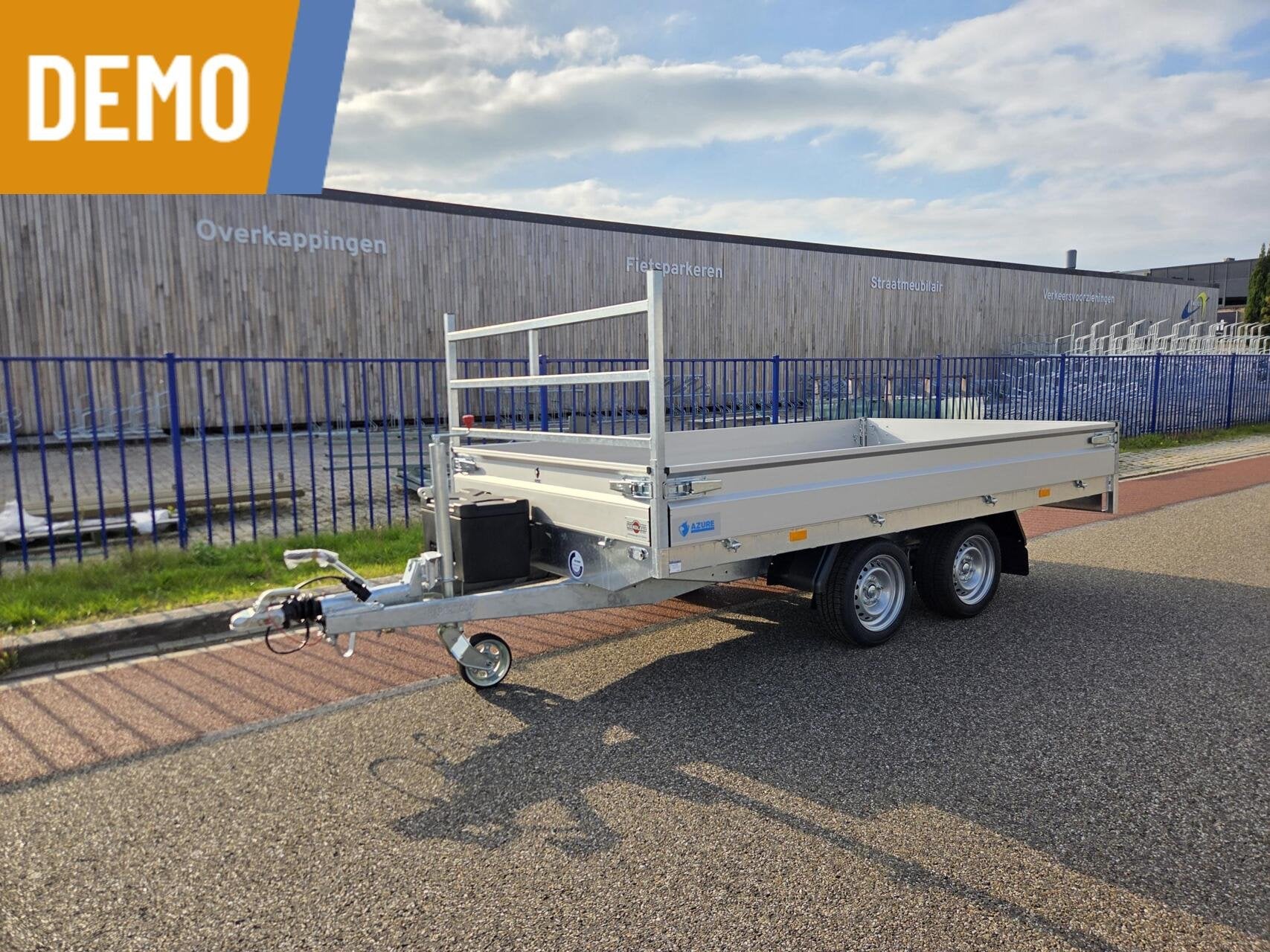 Hapert Plateauwagen | 335 x 180 cm | 2700 kg | DEMO, Gebruikt